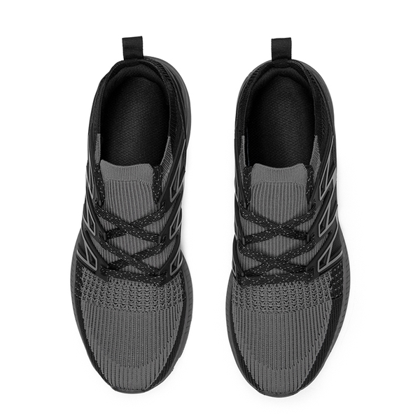 [DuraLife] Men's Breathable Slip-On Sneakers - BLACK - 3